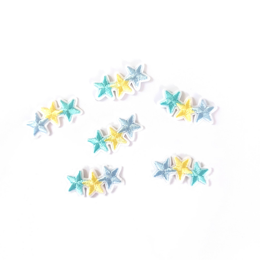 Mini Estrellas Termo-adhesivas para Niño - Colores Surtidos